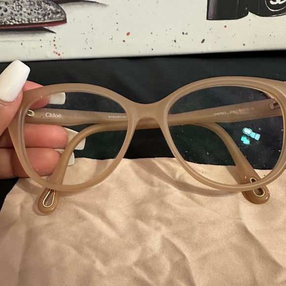 Light pink Chloe glasses EUC - Picture 5 of 11